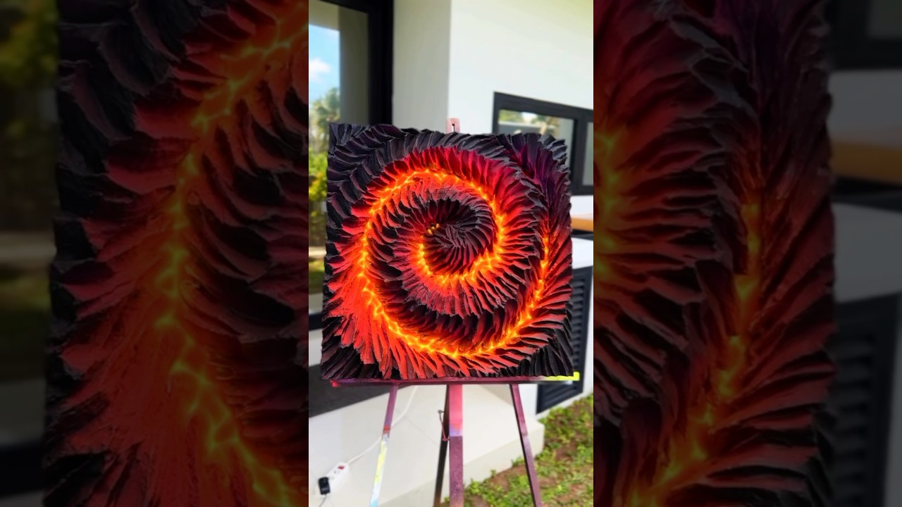 Awesome 3D painting by Alex Creator #art #3dpainting #interiordesign #painting #diy