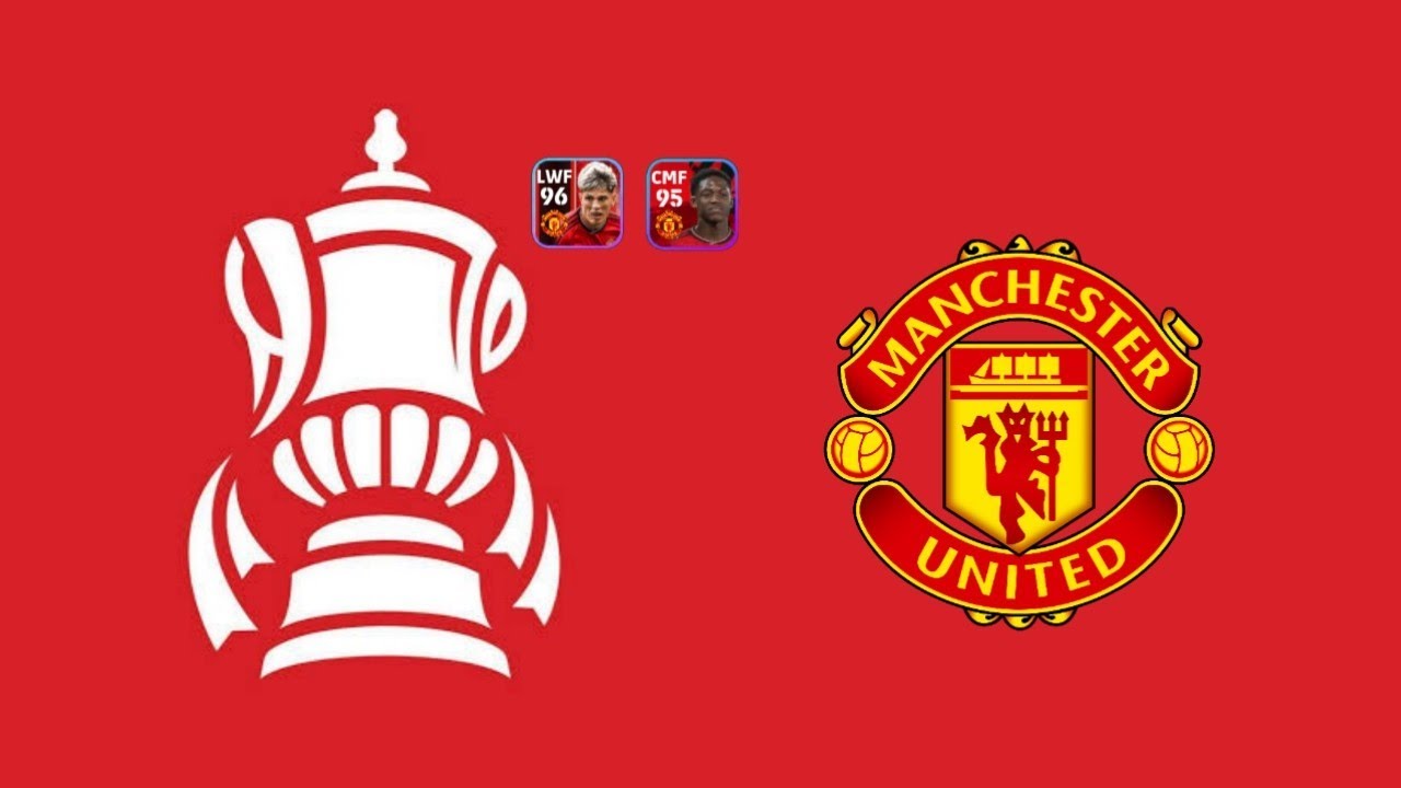 เล่นเเมนยู 🏆 ฉลองเเชมป์ FA Cup