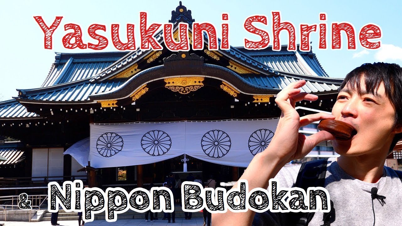 Visiting Yasukuni Shrine and Nippon Budokan in a Beautiful day with Choco Pie Ice-cream! #141