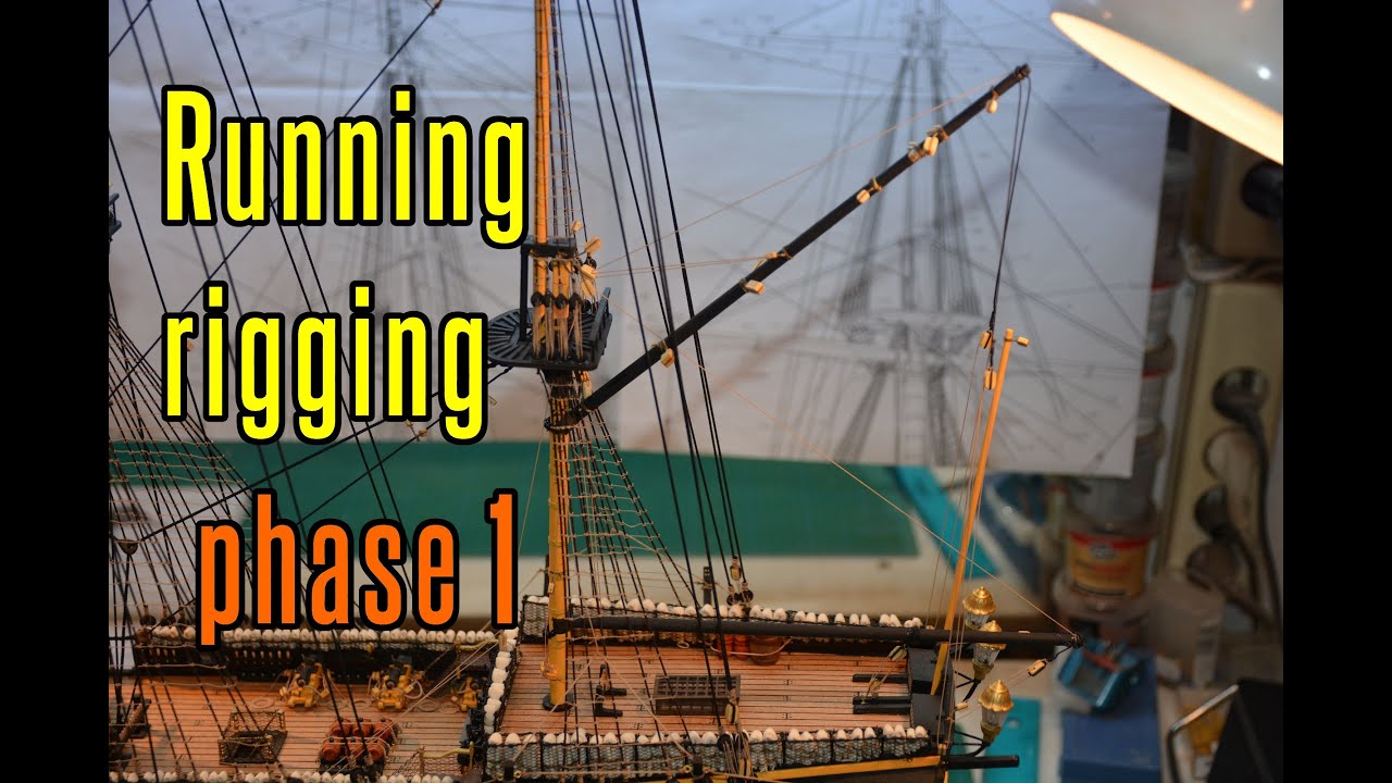HMS Victory - part 80 Running Rigging (phase 1)