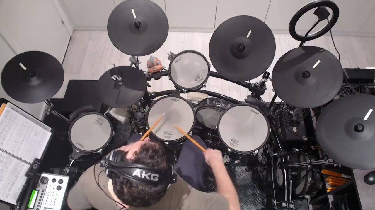 Roland V-Drums Improvisation:  Open Solo 2