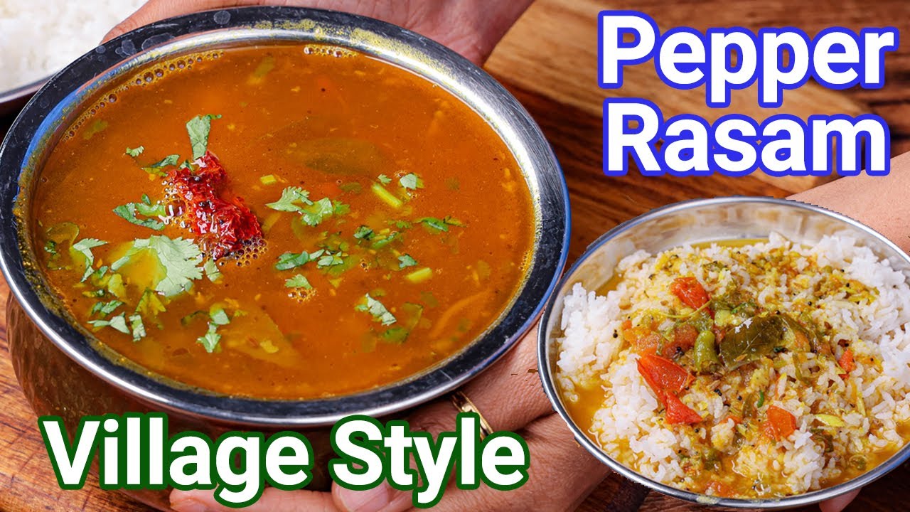 Pepper Rasam - Multipurpose Immunity Booster Rasam Authentic Village Style | Milagu Rasam