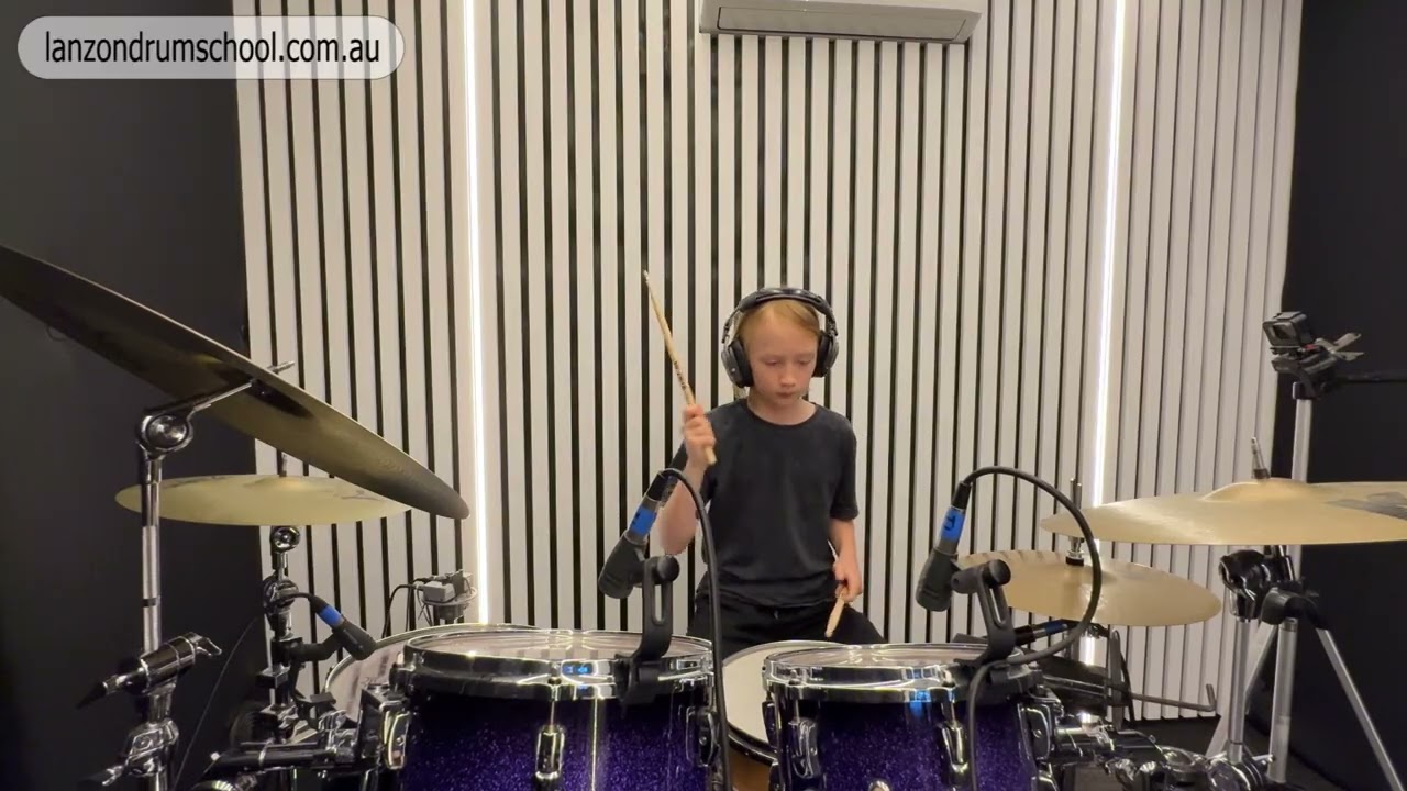 Student Drum Solo Performance