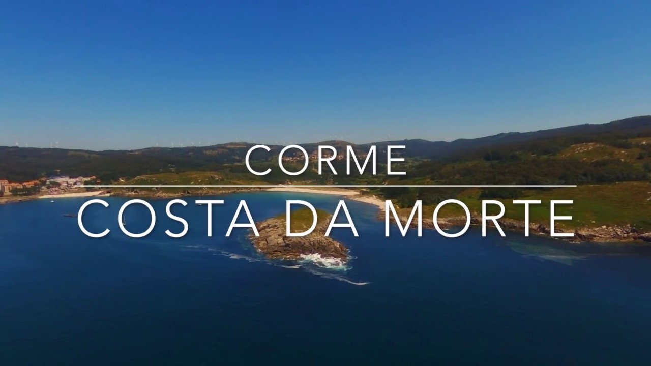 Corme - Galicia a Vista de Drone - Costa da morte - Festa do percebe