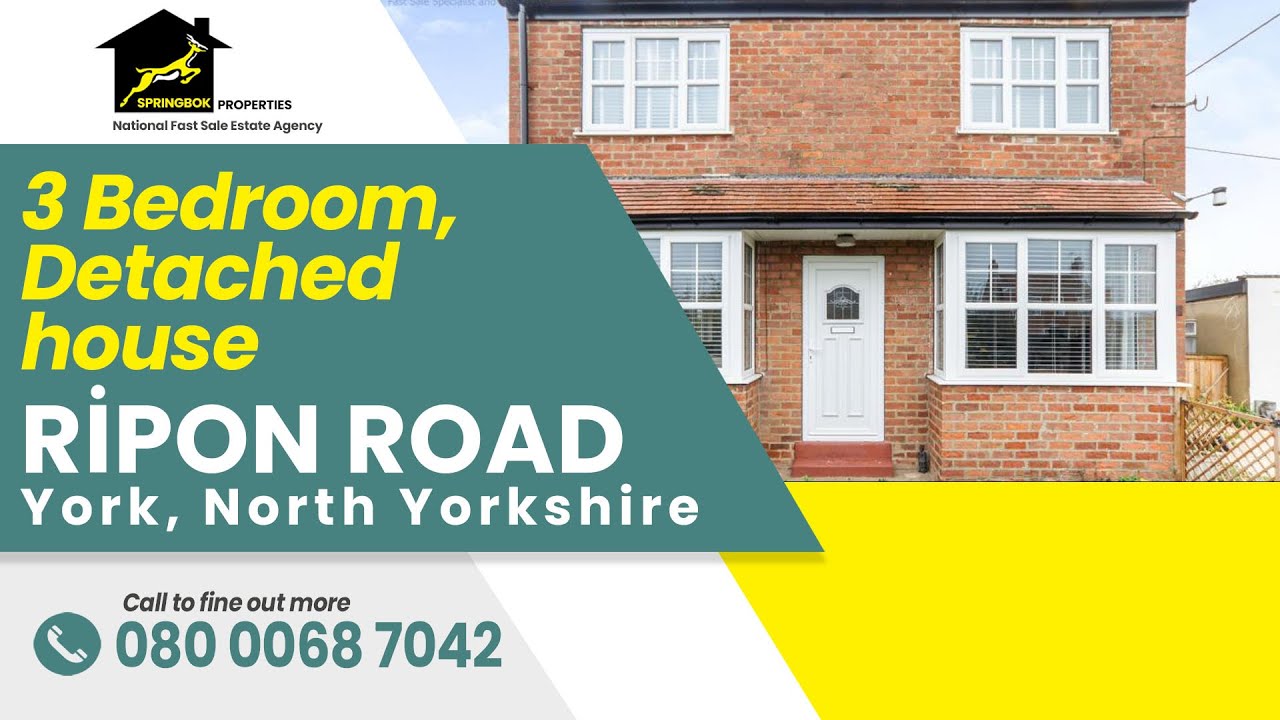 Property For Sale in York, North Yorkshire | Ripon Road | Springbok Properties
