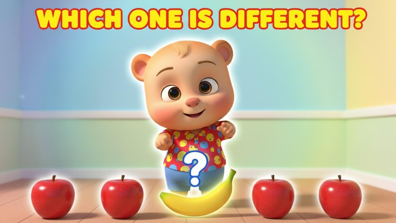 Какой из них отличается? 🧩 | Головоломка Чику для детей | BABYBEATS