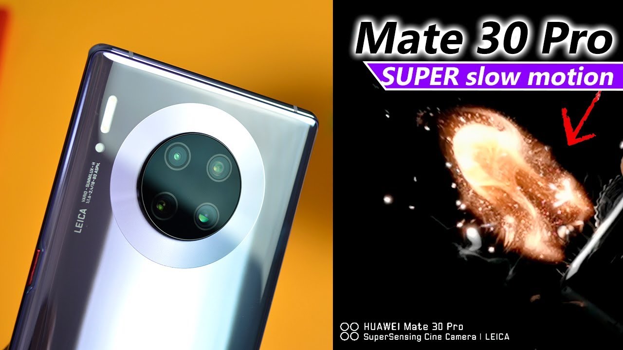 PRUEBA  de CÁMARA Huawei Mate 30 PRO ULTRA SLOW MOTION