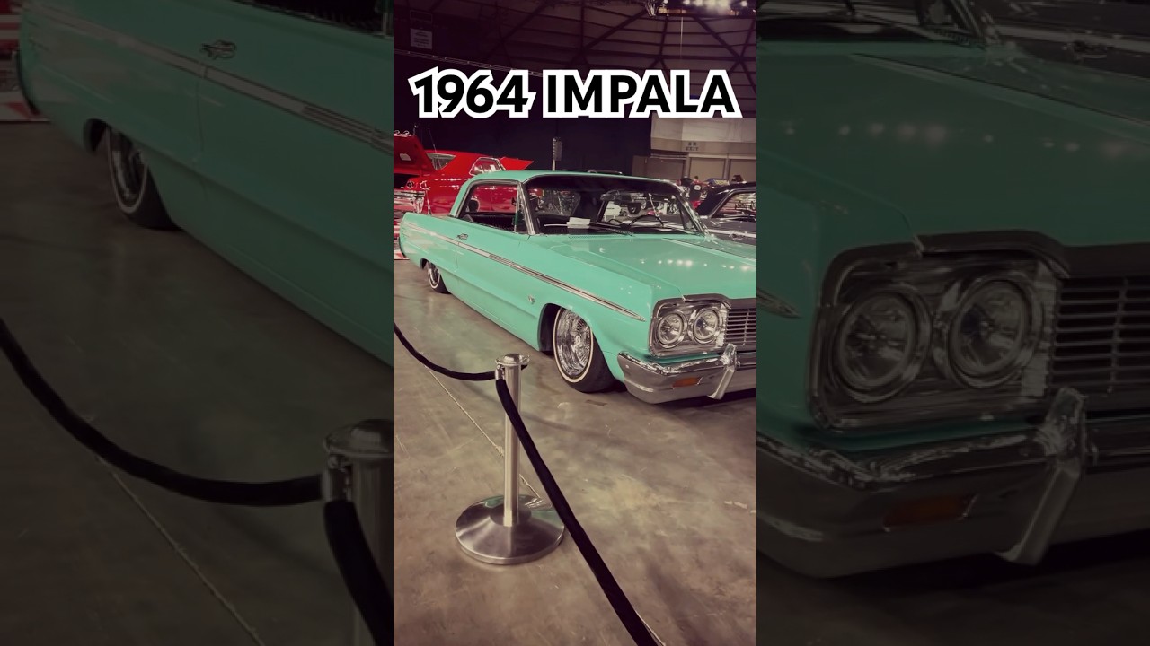64 Impala🔥 #lowrider #classic #carmodification #oldschool #automobile #oldies #westcoast #impala