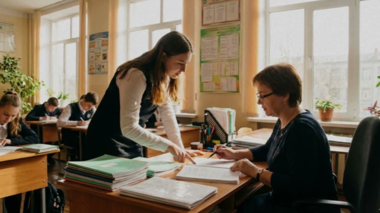 Unsere Affäre begann nach der Vorlesung…