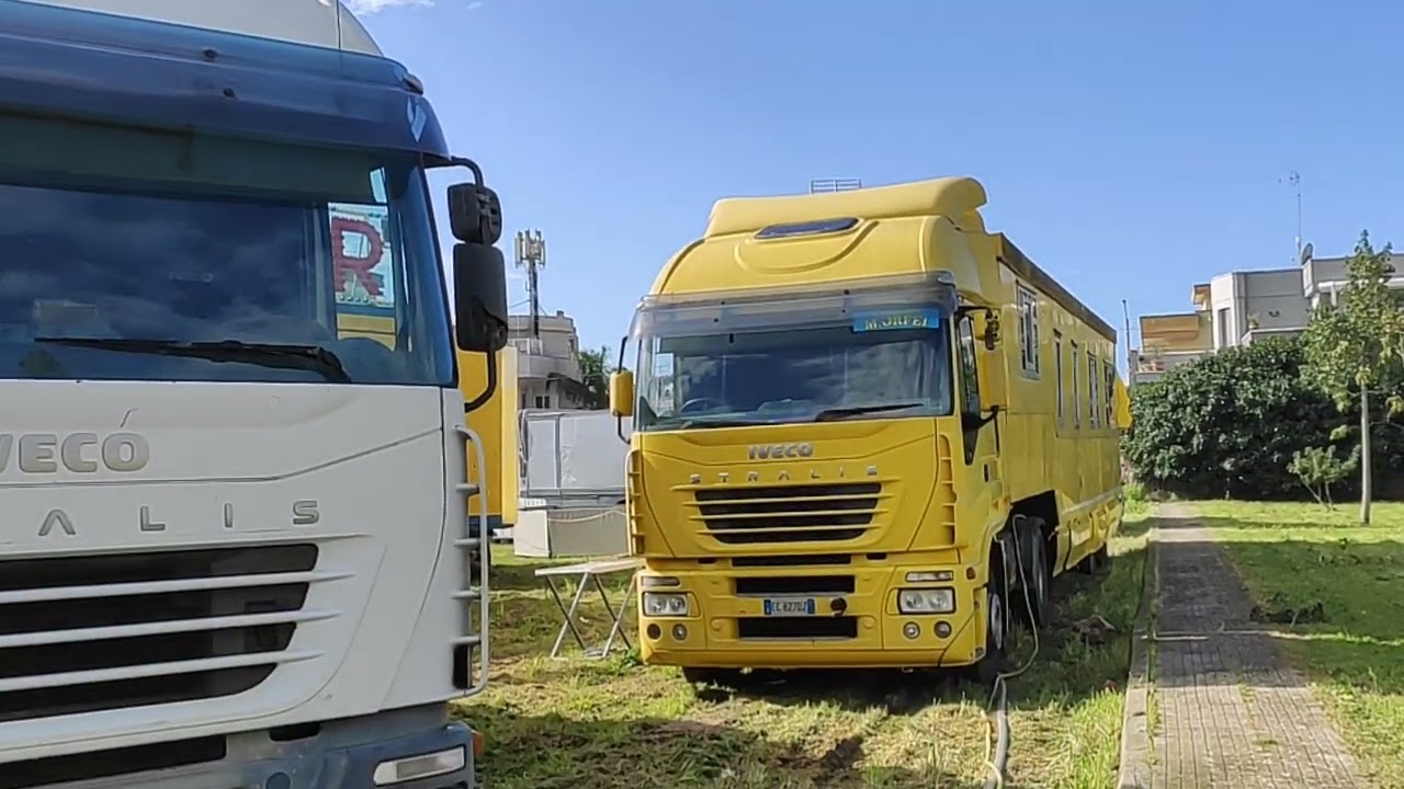 MONTAGGIO del BELLISSIMO CIRCO BELLUCCI più IVAN ORFEI a GALATINA, via SOLETO,🐴🎪🙋👍📽️🦄🐴🐫🦒6 - 2 - 26.