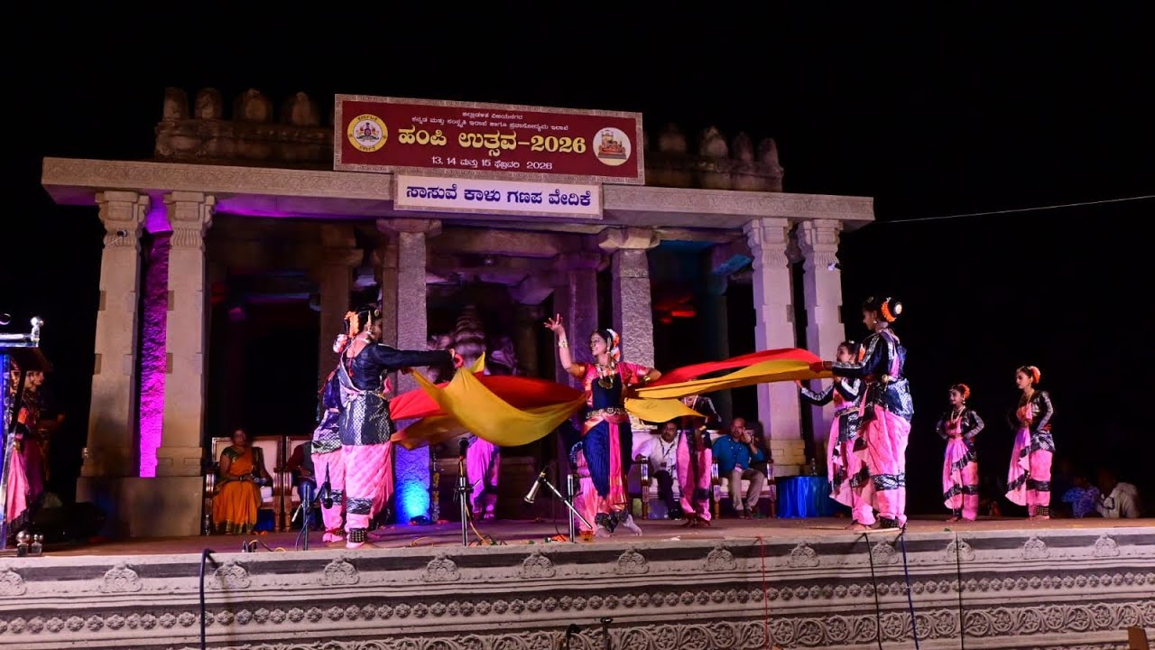 Shiva Tandav Dance in Hampi Utsav 2026