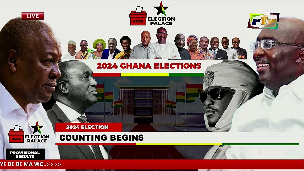 Provisional Results of 2024 Election across the country