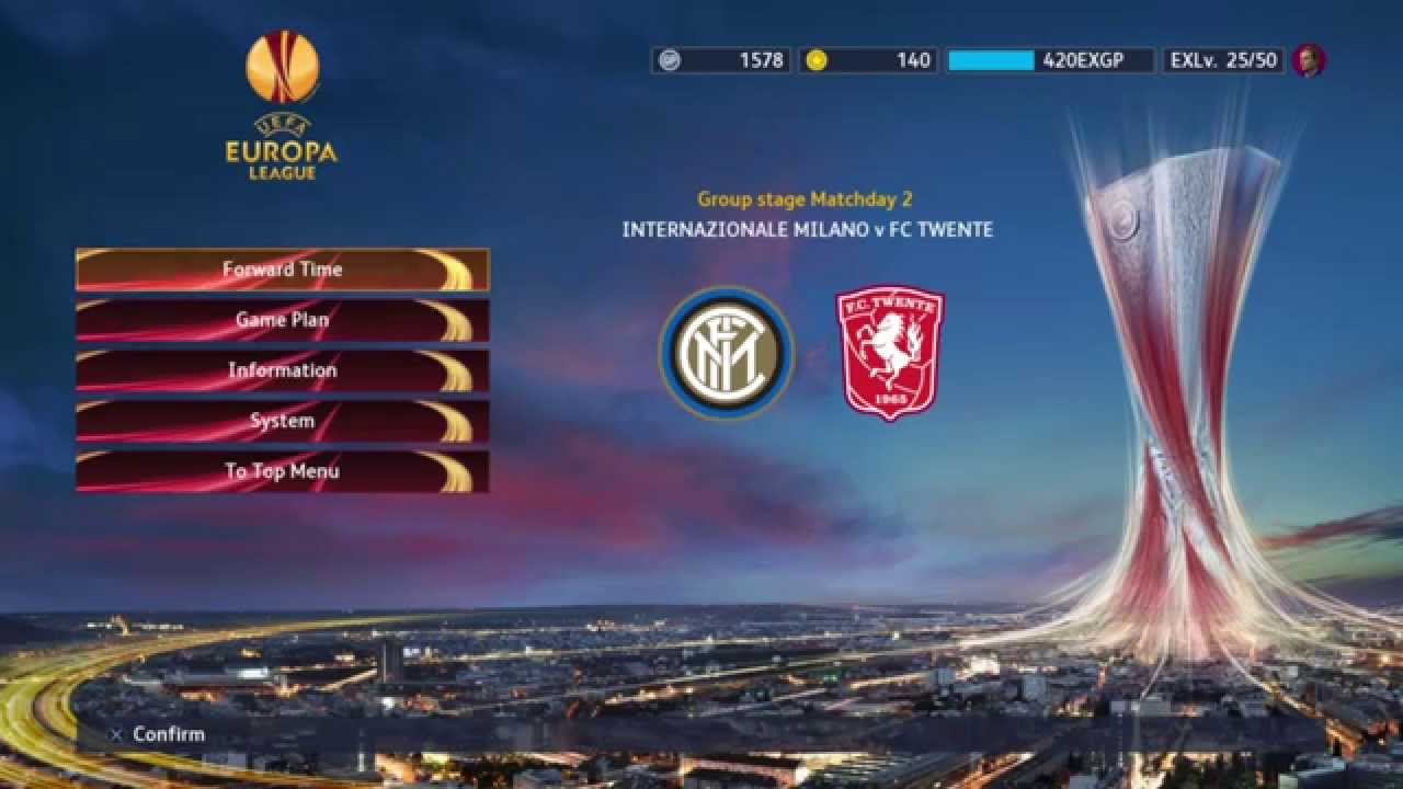 UEFA Europa League | In-Game Mode Music #1 | PES 2015