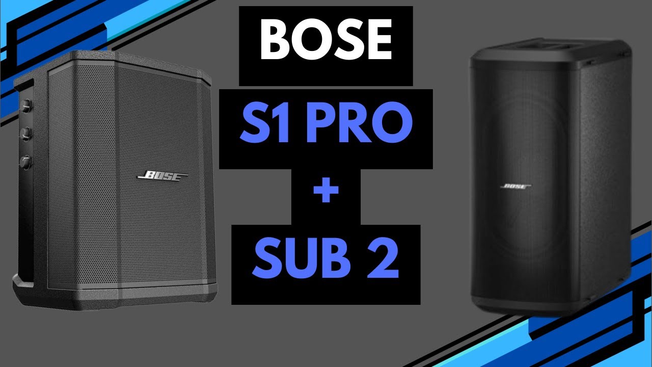 Вот как это звучит! Bose S1 Pro + сабвуфер Sub2 — тест звука