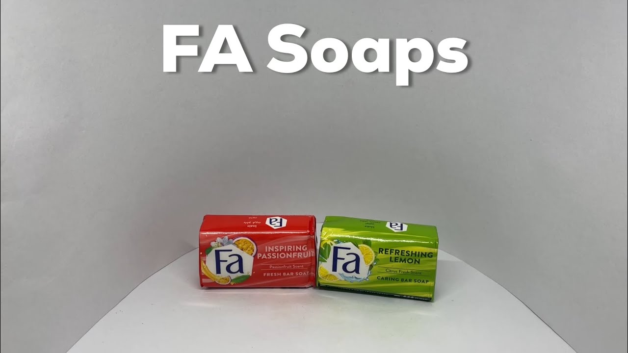 Fa Refreshing Lemon & Inspiring Passion Fruit Soap Bars
