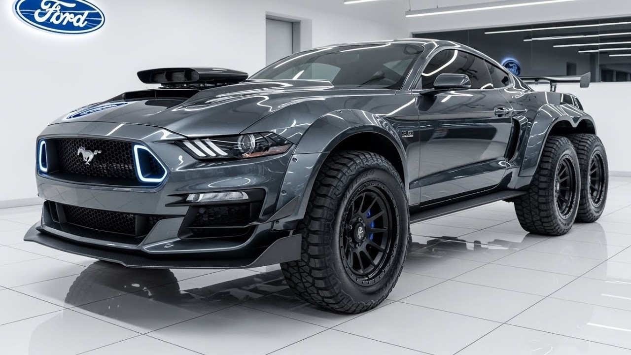 2026 Ford Mustang GTD 6x6 | AI Concept