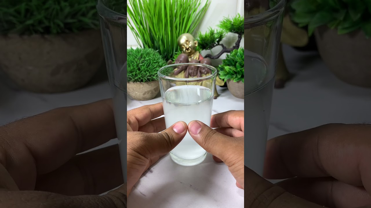 El ritual del agua con sal
