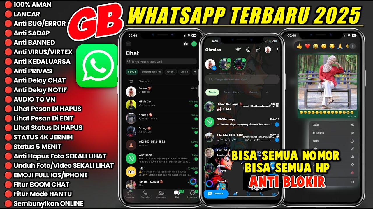 Wa Gb Terbaru 2025 | Gb Whatsapp Terbaru 2025 | Wa Mod Terbaru 2025 | Gb Wa
