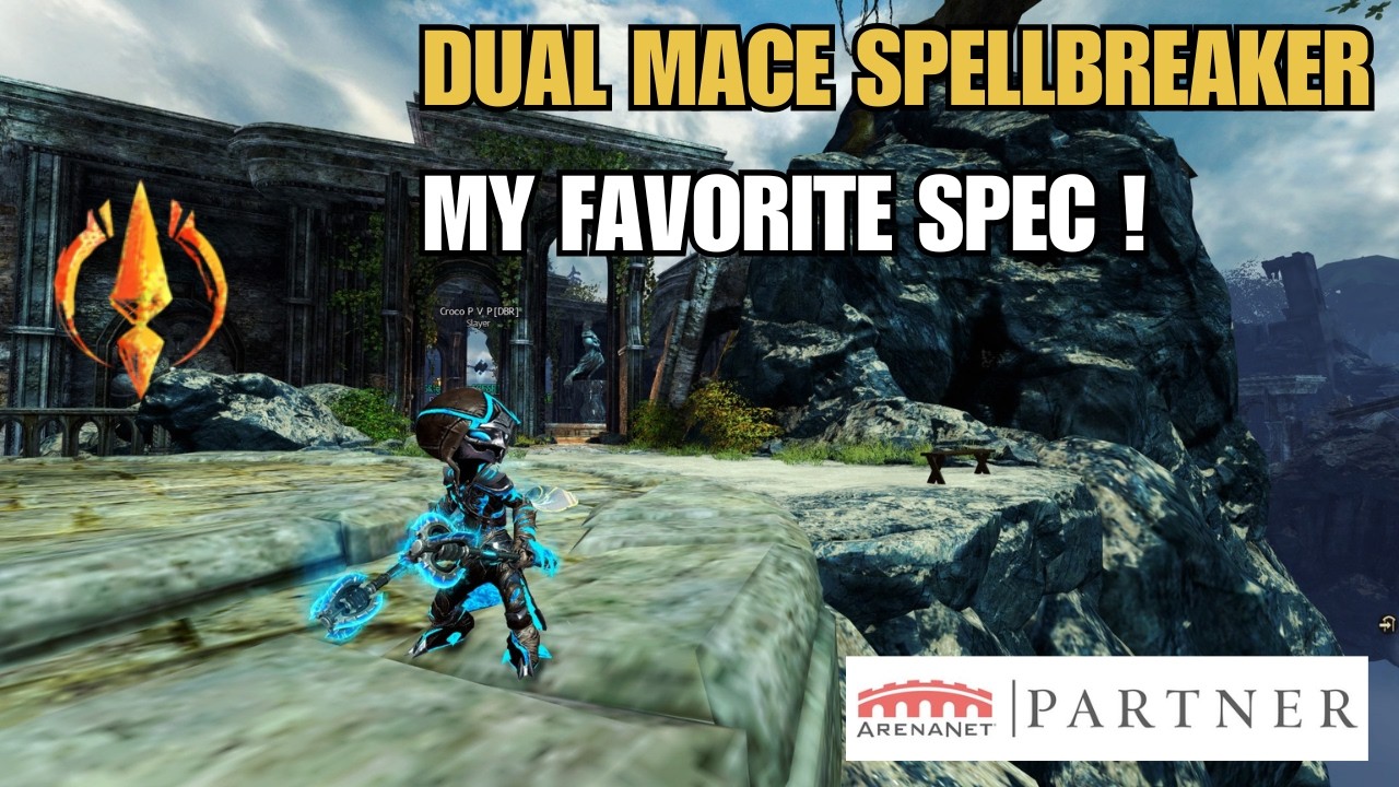 Guild Wars 2 - Spellbreaker Dual Mace PvP sRanked- Playng on a Rainy Thursday Night!