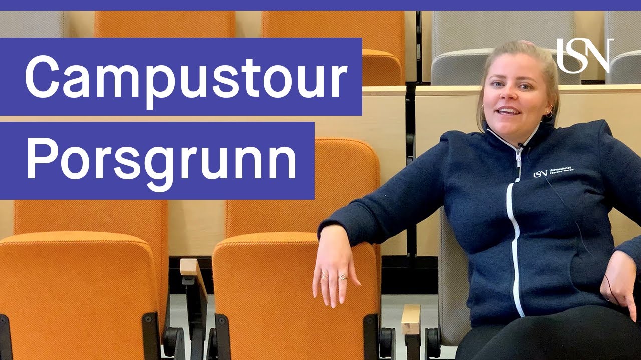 Bli med Karen på omvisning på campus Porsgrunn