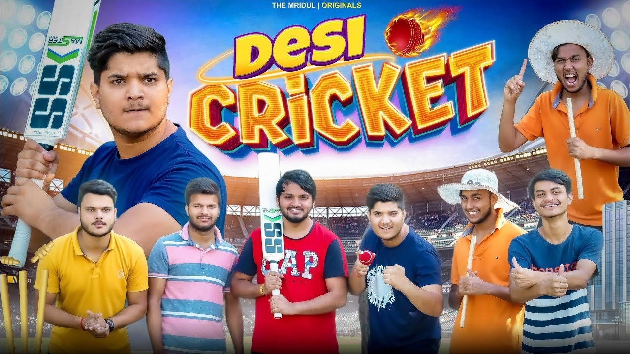 Ganv Ka Desi Cricket | the mridul | Pragati & Nitin | Latest Comedy Video