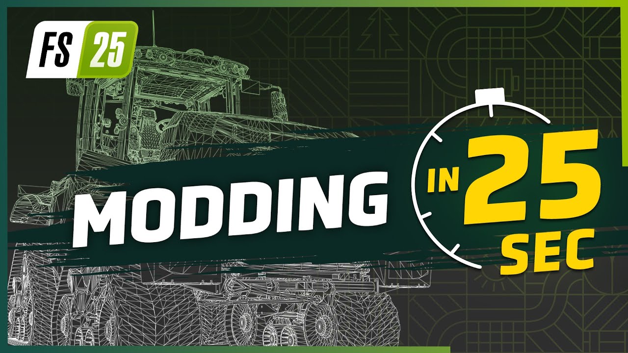 🕑Моды за 25 секунд | Farming Simulator 25