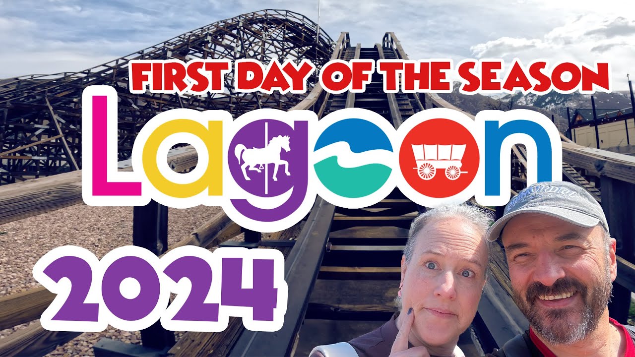 Lagoon the 2024 season. Rides, Merch, Foods!