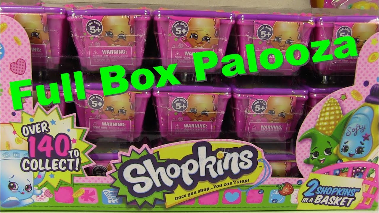 Shopkins Full Box Palooza Season 2 Moose Toys Unboxing Opening | PSToyReviews