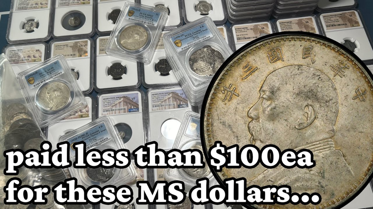$7,500 PCGS Return + Wholesale World & Ancient Coin Purchase Unboxing