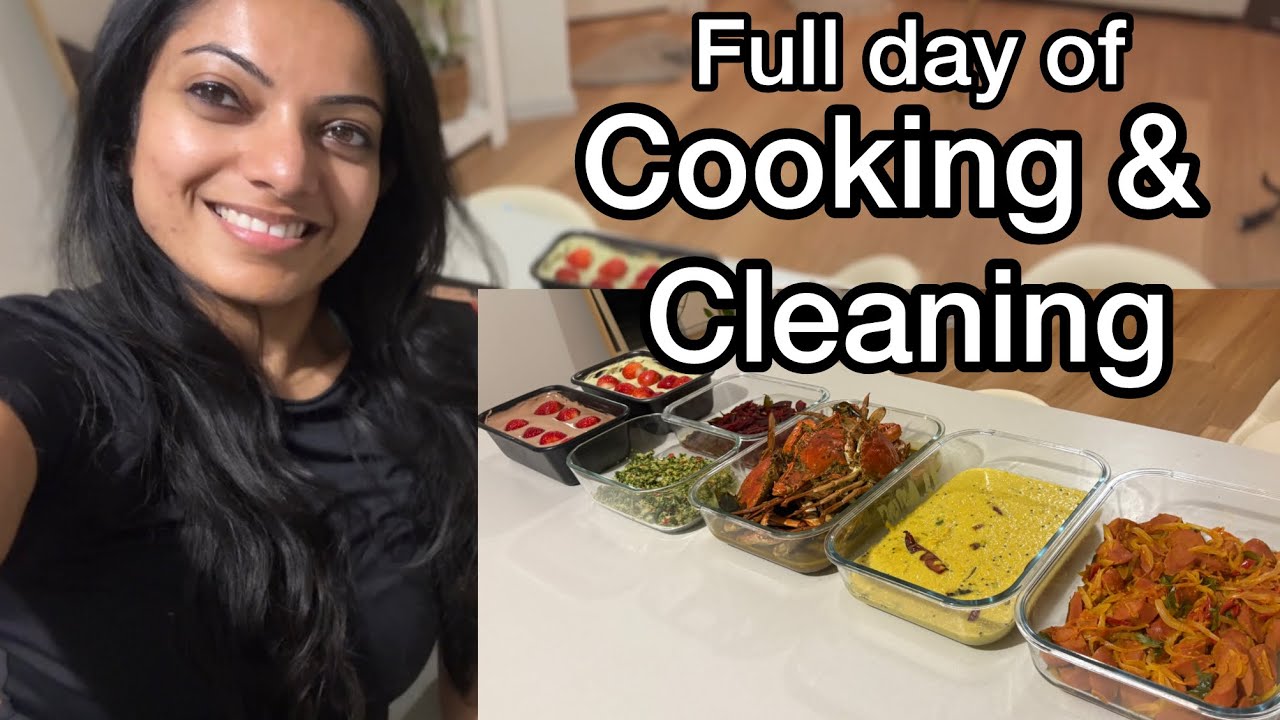 Meal prep and deep cleaning Vlog
