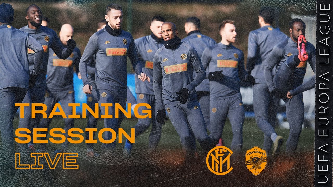 INTER vs LUDOGORETS | PRE-MATCH LIVE TRAINING SESSION | 2019-20 UEFA EUROPA LEAGUE ⚫🔵