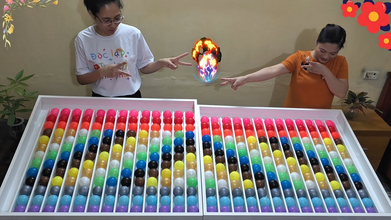 🔵🟠🟢 Color Ball Sorting Fun! | Relaxing Puzzle Game & ASMR Bliss