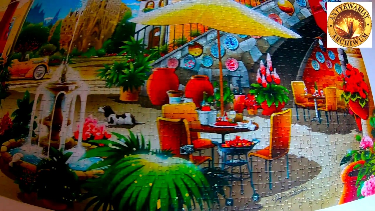 Time Lapse Puzzle Trefl Widok na Barcelone Vista of Barcelona 2000 pcs