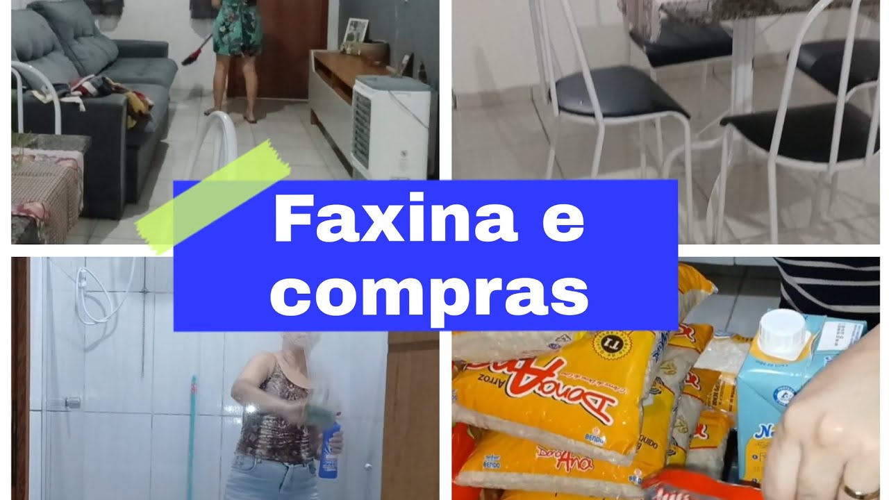 Faxina completa no banheiro/ compras / organização 