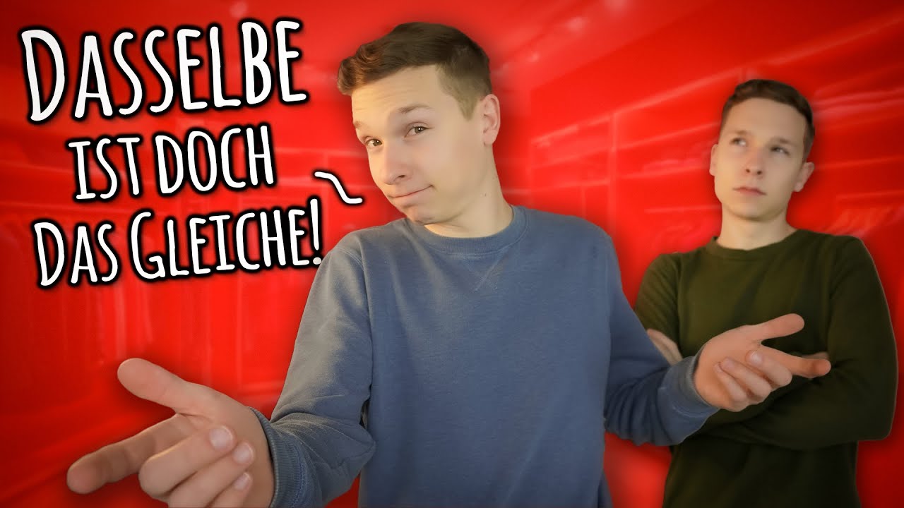 DASSELBE oder DAS GLEICHE? | Ganz einfach den Unterschied verstehen!