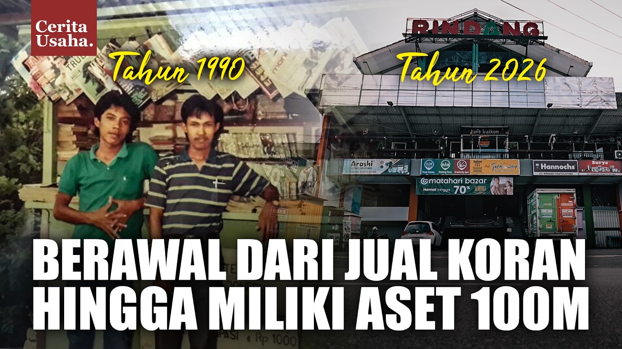 Dari Kaki Lima ke Bintang 5: Dulu Jual Koran Modal KTP, Kini Aset Tembus 100 Miliar