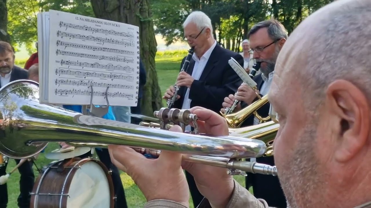 BLATNICE POD SV. ANTONÍNKEM-Skvělá sejšlost muzikantů dechové hudby na domácí Antonínské pouti (2.)