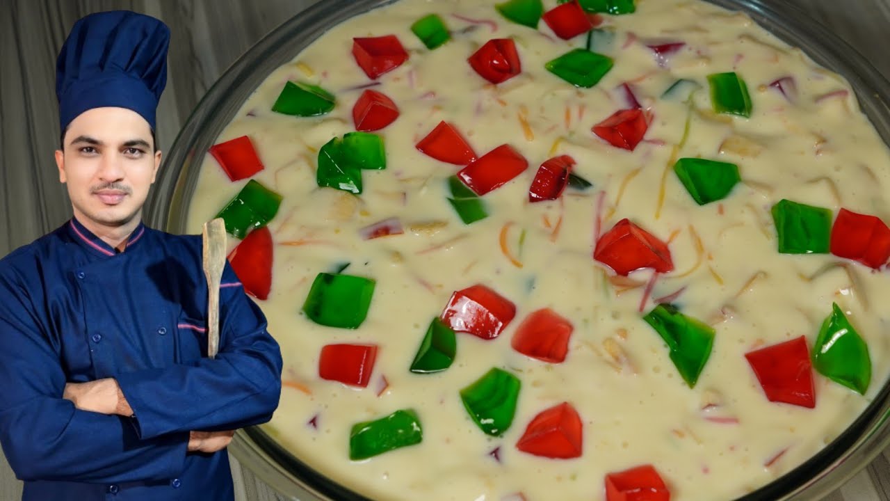 Lab e Shireen Recipe By Chef M Afzal|Labeshree Cream Fruit Recipe|