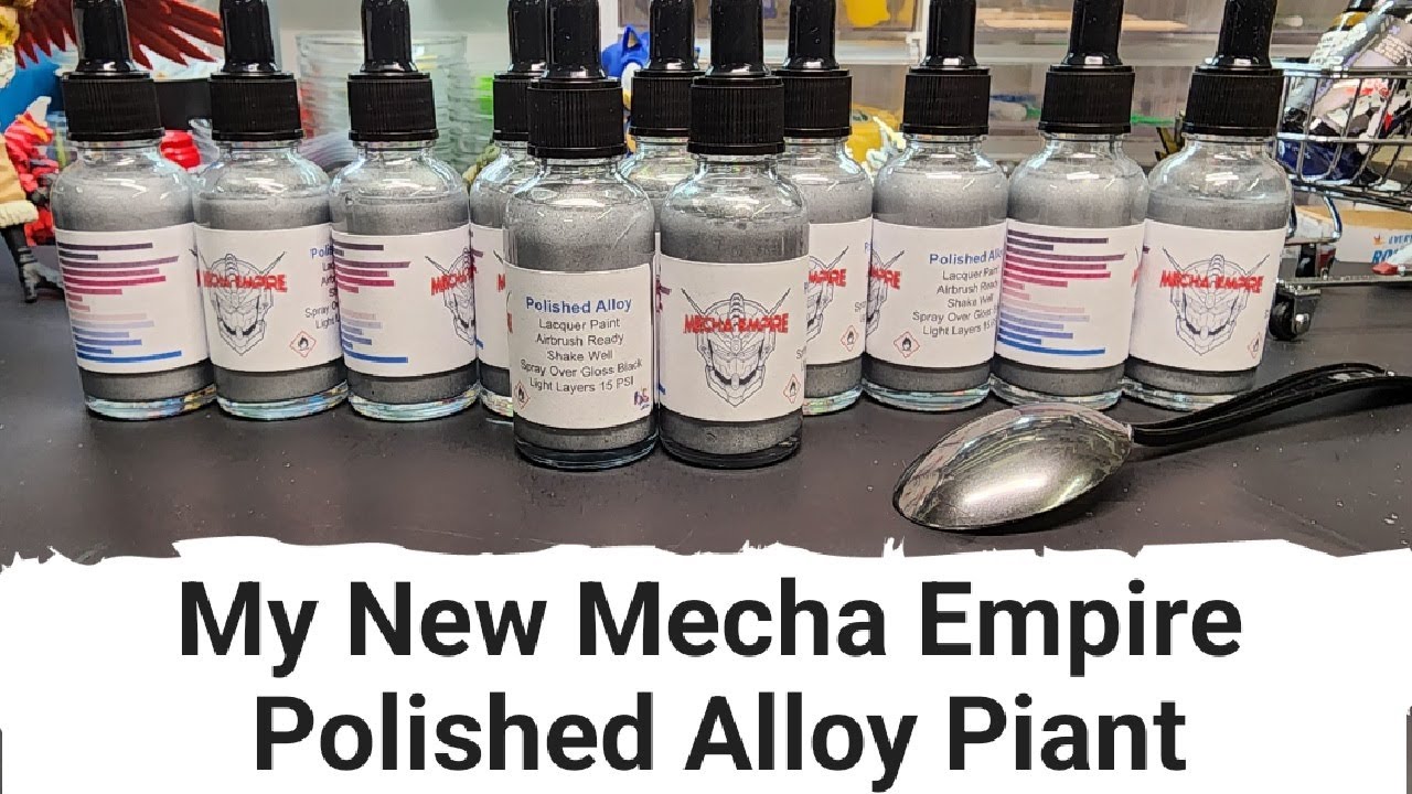 New Polished Alloy Paint By Mecha Empire - Great Durable Paint
