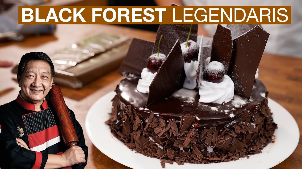 BLACK FOREST CAKE DENGAN COKLAT PILIHAN 