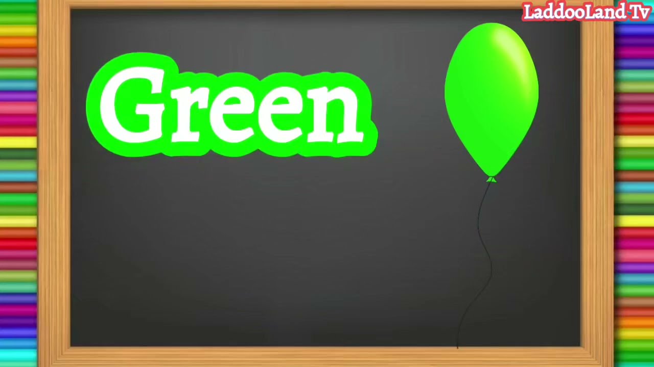 Learn Colors name kids song, preschool lkg kindergarten nursery rhymes, sikho rang ke naam, balgeet.