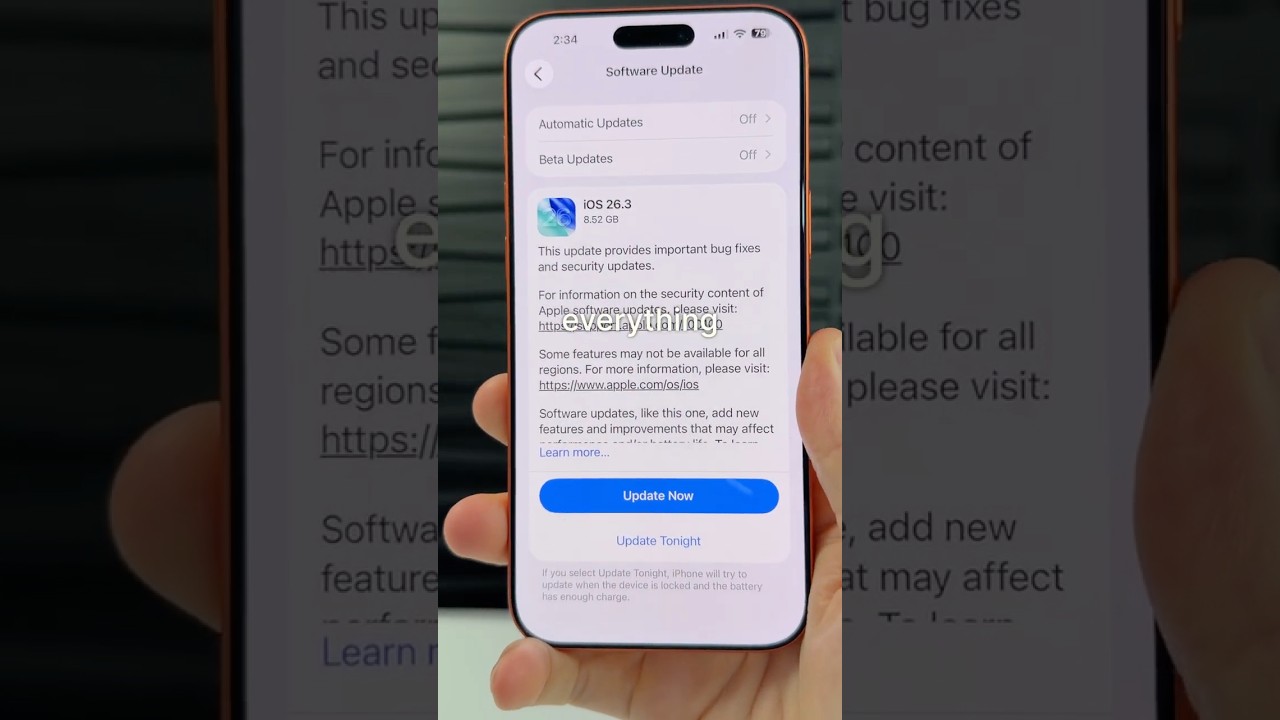 iOS 26.3 - Everything New!