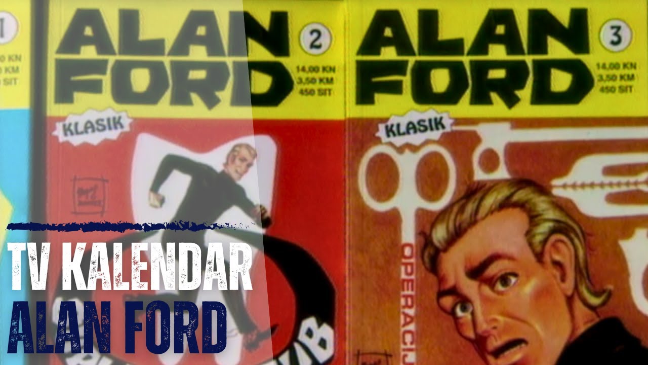 TV kalendar: Počeo izlaziti Alan Ford