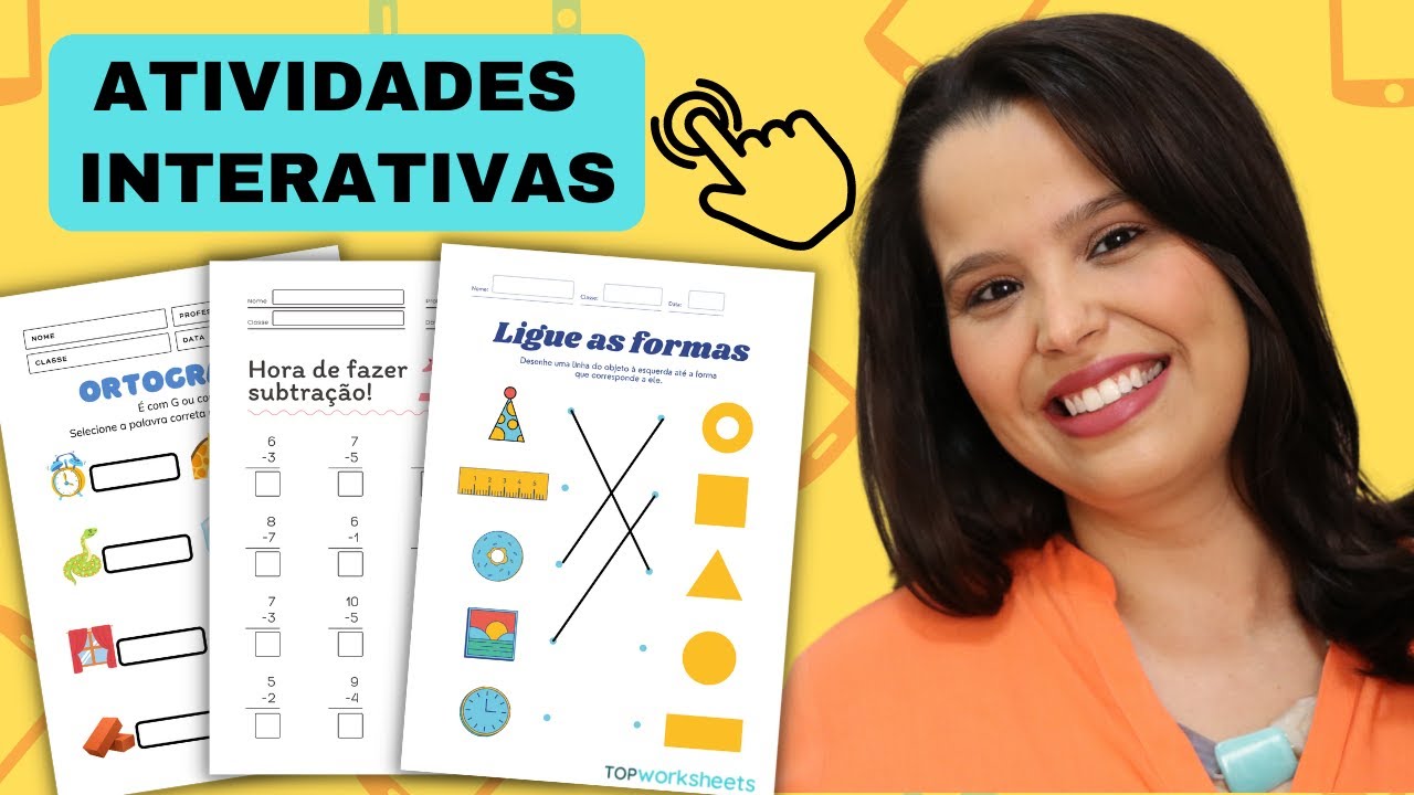 COMO CRIAR ATIVIDADES INTERATIVAS TOPWORKSHEETS PASSO A PASSO