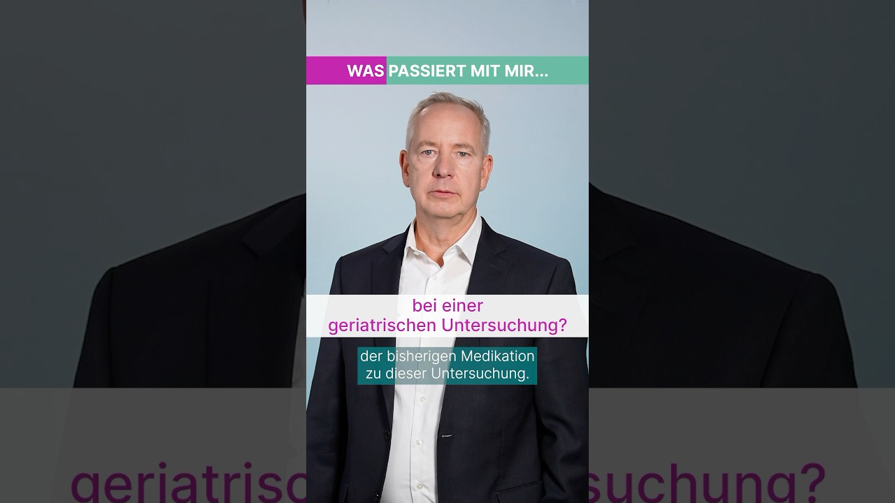 Was passiert mit mir bei einer geriatrischen Untersuchung? | Asklepios #shorts