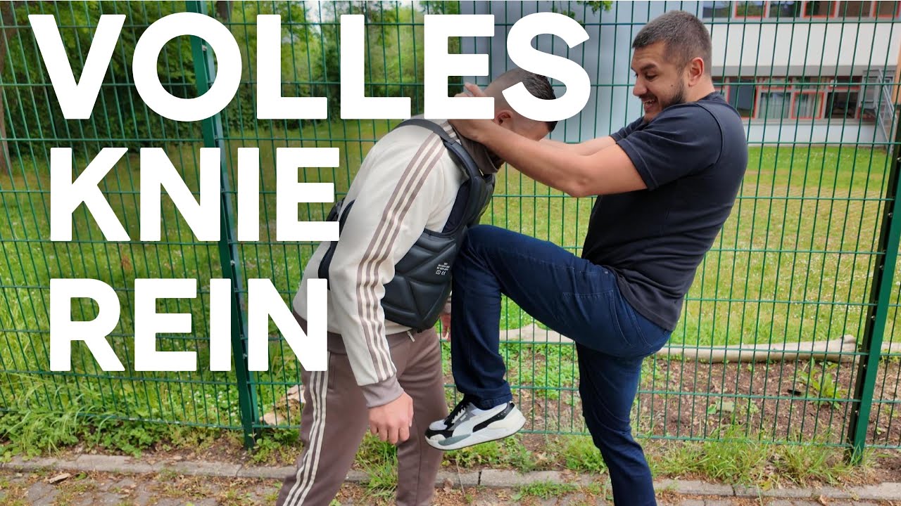 💥 Brutaler Kniestoß auf der Straße – So wehrst du dich richtig! 👊