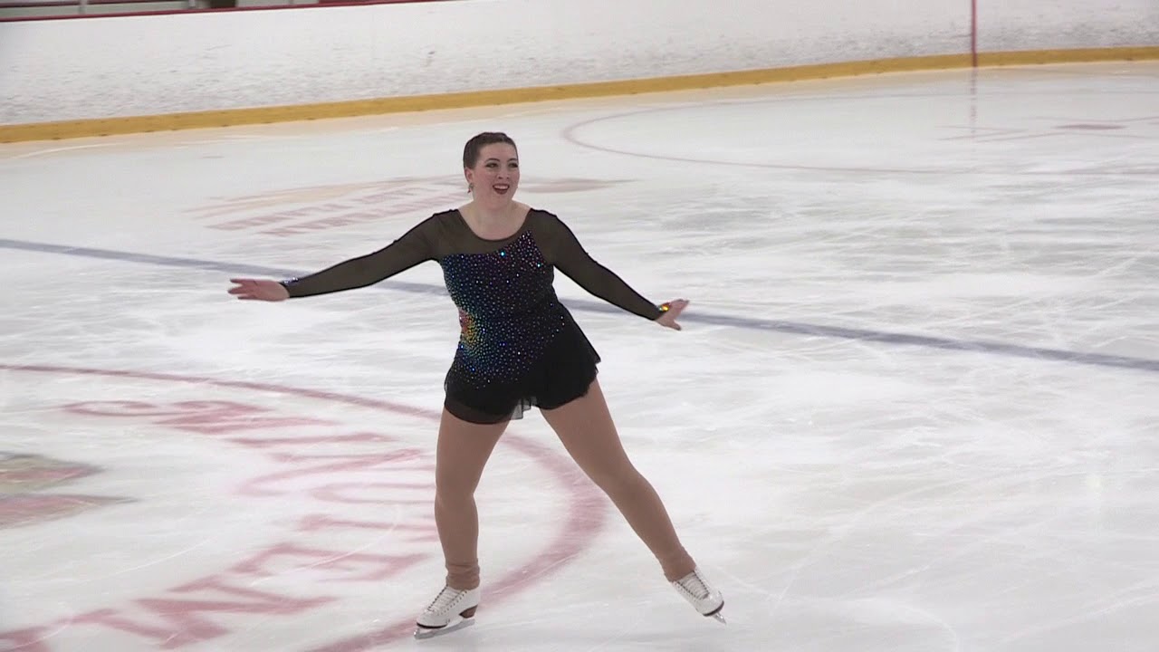 2018 U.S. Adult Figure Skating Championships Gold Ladies 1 Free Skate Caralyn Scudner