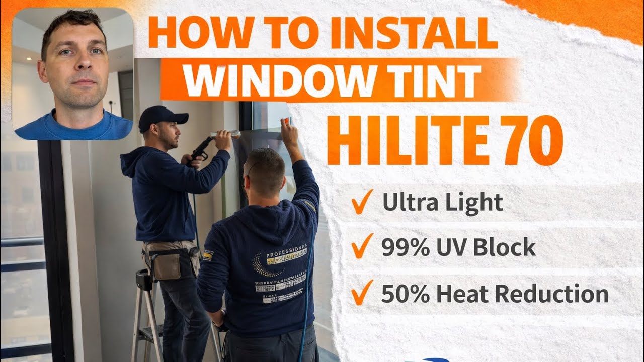 Solar Window Film Installation in Manhattan Apartment | How To Install Window Film 