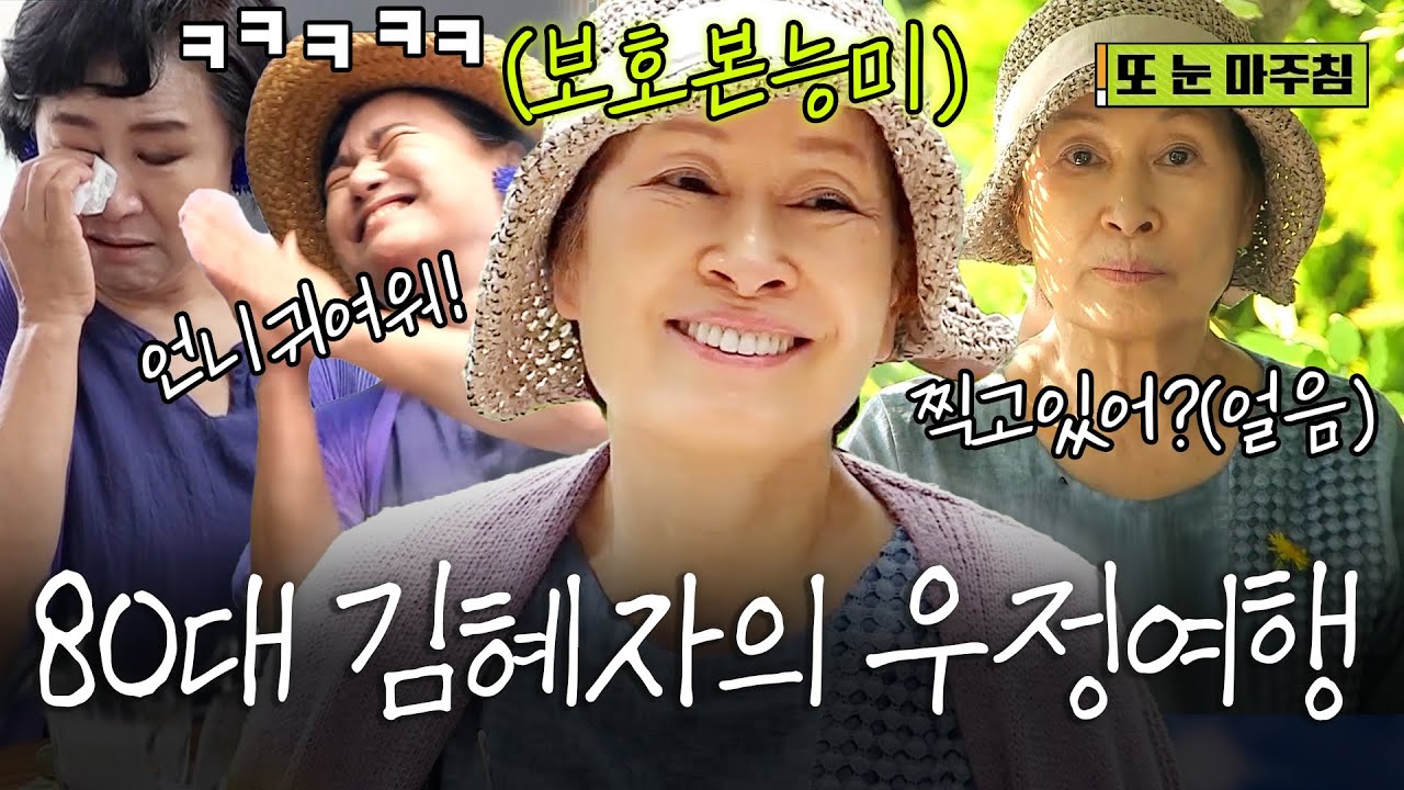 우정여행 가서 50년 지기 박원숙 웃기고 울린 80대 소녀 김혜자 [#모던패밀리] | MBN 20190622 방송