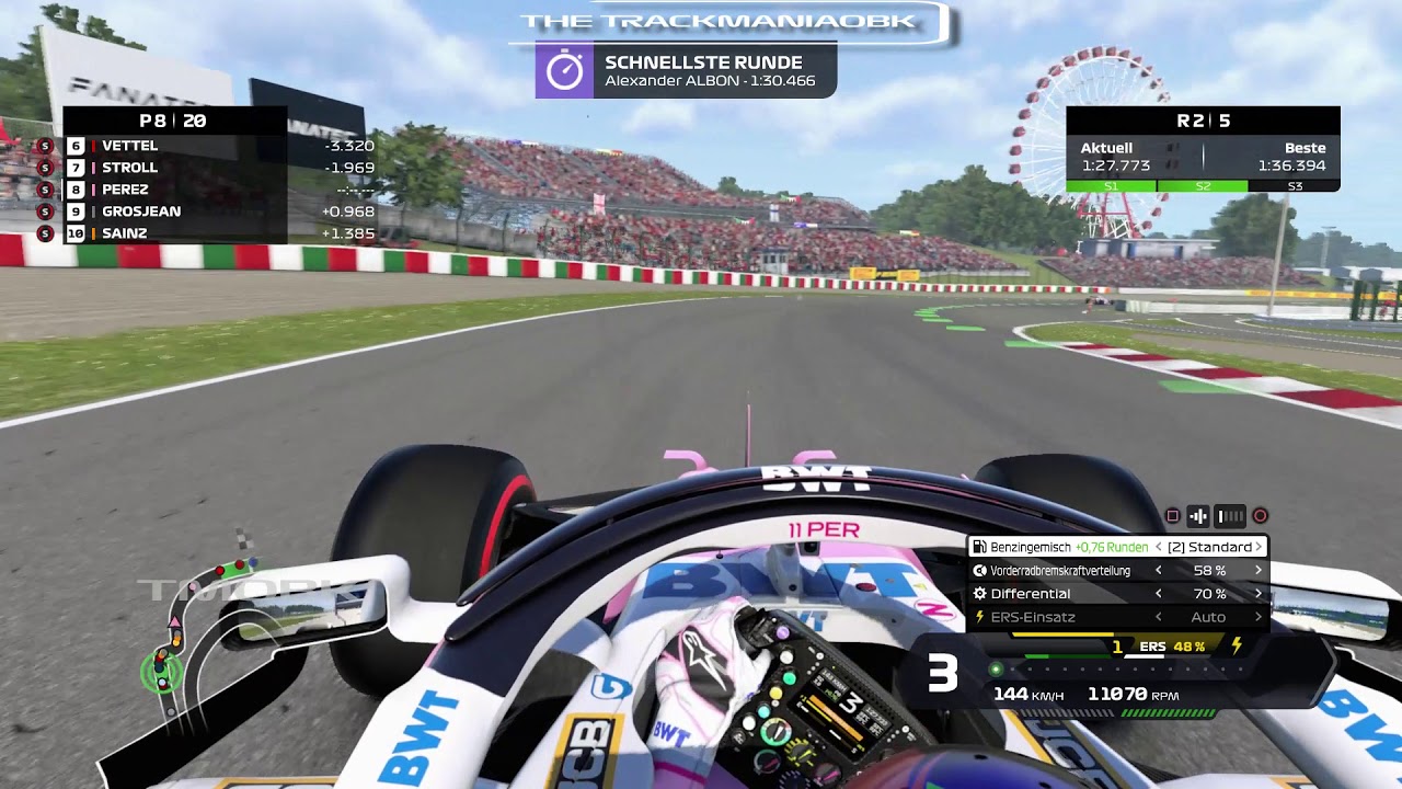 F1 2020 - Japan Gameplay - Perez [HD]